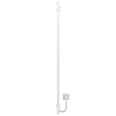 Полотенцесушитель электрический Holly 30x1400 Deffi нержавеющая сталь (Белый, WD04)