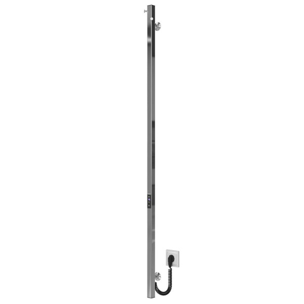 Купити рушникосушарку електричну Holly 30x1500 Deffi нержавіюча сталь (Хром, JD04)