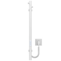 Electric heated towel rail Holly 30x700 Deffi stainless steel (White, WD04)