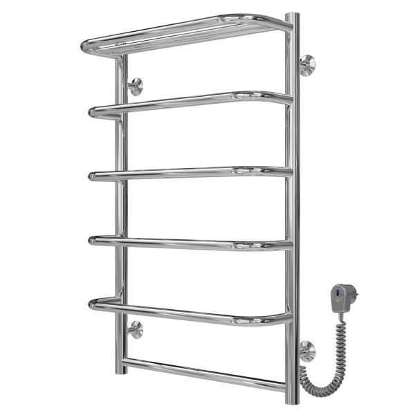 Elektrischen Handtuchwärmer kaufen Standard with shelf P6 500х800 Deffi edelstahl (Chrom, EF16, Richtige Verbindung) 
