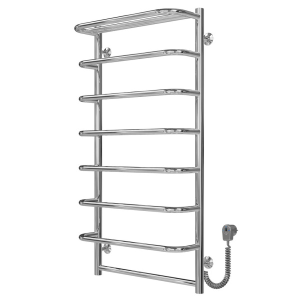 Elektrischen Handtuchwärmer kaufen Standard with shelf P8 500х1000 Deffi edelstahl (Chrom, EF16, Richtige Verbindung) 