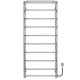 Elektrischen Handtuchwärmer kaufen Standard with shelf P10 500х1200 Deffi edelstahl (Chrom, EF16, Richtige Verbindung) 