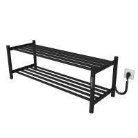 Elektrischer Wäschetrockner Tiffany P2 350x1000 Deffi Edelstahl (Schwarz, JD03, Rechtsanschluss)