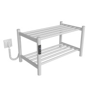 Сушилка электрическая Tiffany П2 350x600 Deffi нержавеющая сталь (Белый, JD03, Левое подключение)