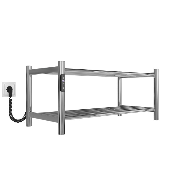 Сушарка електрична Tiffany П2 350x800 Deffi нержавіюча сталь (Хром,JD03,Ліве підключення)