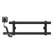 Buy electric heated towel rail Helen P12 500х800 Deffi stainless steel (Black, JD03, Left connection)