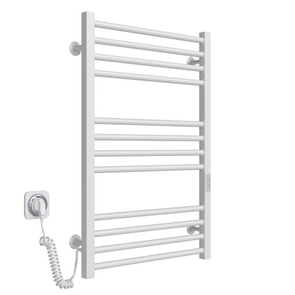 Купити рушникосушарку електричну Lima П12 500х800 Deffi нержавіюча сталь (Білий, WD04, Уніфіковане підключення)