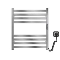 Elektrischer Handtuchwärmer Magnus P8 500х600 Deffi edelstahl (Chrom, JD04, Richtige Verbindung)