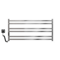 Elektrischer Handtuchwärmer Chanel P6 1000х500 Deffi edelstahl (Chrom, Linker Anschluss)