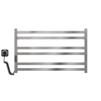 Elektryczny podgrzewacz ręczników Chanel P6 800х500 Deffi stal nierdzewna (Chrome, Połączenie lewe)