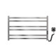 Buy electric heated towel rail Chanel P6 800х500 Deffi stainless steel (Chrome, Right connection)