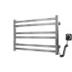 Buy electric heated towel rail Chanel P6 800х500 Deffi stainless steel (Chrome, Right connection)