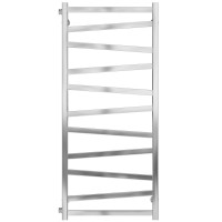 Suszar do ręczników wodny Alpha П11 500х1200 Deffi ze stali nierdzewnej (chrom, lewe boczne podłączenie)