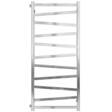 Suszar do ręczników wodny Alpha П11 500х1200 Deffi ze stali nierdzewnej (chrom, lewe boczne podłączenie)