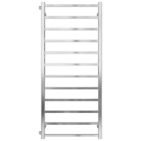 Water heated towel rail Forest P12 500х1200 Deffi stainless steel (Chrome, Side left connection)