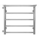 Buy water heated towel rail Terma P5 500х500 Deffi stainless steel (Chrome, Side left connection)