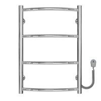 Elektryczny podgrzewacz ręczników Classic P4 400х600 Deffi stal nierdzewna (Chrome, EF16, Prawe połączenie)