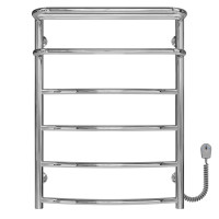 Elektrischer Handtuchwärmer Hotel P6 400х700 Deffi edelstahl (Chrom, EF16, Richtige Verbindung)