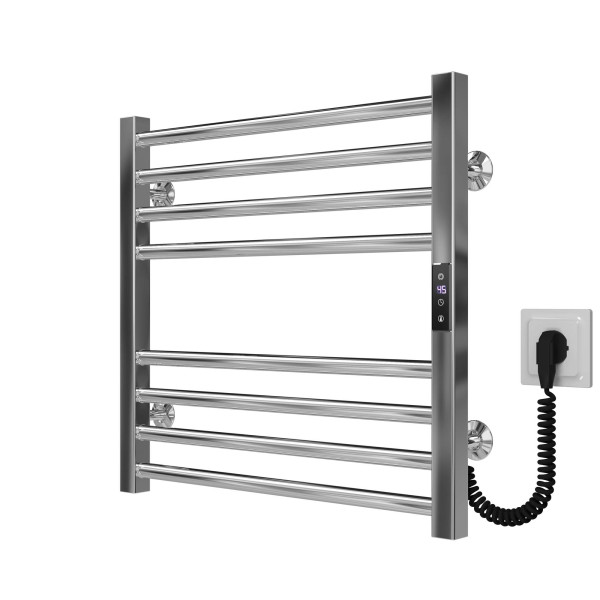 Kup elektryczny podgrzewacz ręczników Lima P8 500х500 Deffi stal nierdzewna (Chrome, JD04, Prawe połączenie) 