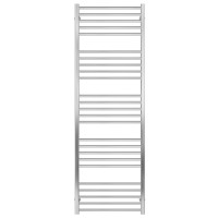 Water heated towel rail Lima P25 500х1600 Deffi stainless steel (Chrome, Bottom connection)