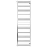 Water heated towel rail Lima P30 600х1800 Deffi stainless steel (Chrome, Side left connection)