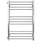 Buy water heated towel rail Lima P12 600х800 Deffi stainless steel (Chrome, Side left connection)